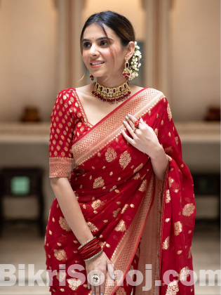 Dhu Priyanka Sharee with Blouse Piece